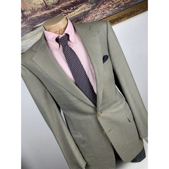 44R Ermenegildo Zegna 15 Milmil 15 Peppermint Sport Coat - Picture 6 of 12